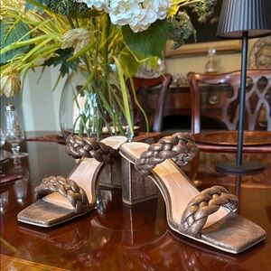 Dolce Vita Brown Heeled Sandals